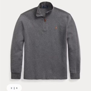 Ralph Lauren Gray Zip Up Sweater